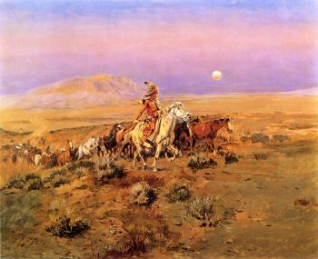 查爾斯 馬裡安 拉塞爾 The Horse Thieves 查爾斯 馬裡安 拉塞爾 The Horse Thieves